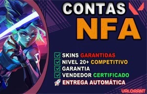 CONTAS NFA 20-30 Skins - VALORANT