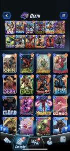 Conta Marvel Snap deck meta - Outros