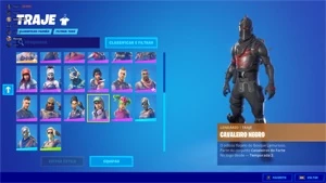 Vendo conta com cavaleiro negro (season 1 a 6) exceção da 3° - Fortnite