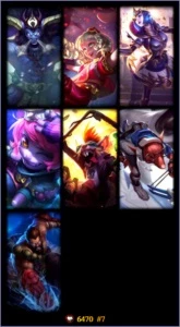 Conta Diamante 1 bom MMR (ranking lolskill) - League of Legends