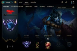 Conta Diamante 1 bom MMR (ranking lolskill) - League of Legends