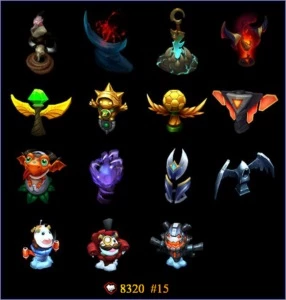LEAGUE OF LEGENDS 250 SKINS ACCOUNT LOL