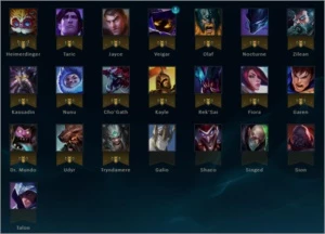 Conta Mestre Season 6 - 78 Skins - League of Legends LOL