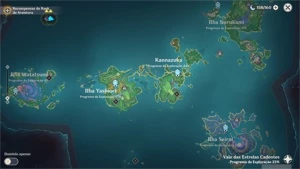 Conta Rerun ar24 (MAPA TODO ABERTO!) - Genshin Impact