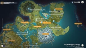 Conta Rerun ar24 (MAPA TODO ABERTO!) - Genshin Impact