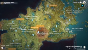 Conta Rerun ar24 (MAPA TODO ABERTO!) - Genshin Impact