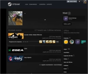 Conta steam old 17 anos - Counter Strike CS