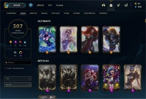 Conta Valorant Beta + LoL 307 skins