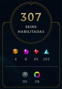 Conta Valorant Beta + LoL 307 skins