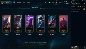 Conta platina 2 Preço a negociar - League of Legends LOL