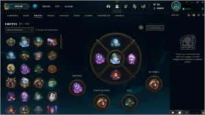 CONTA LOL GOLD 4 + 138 CHAMPS + 225 SKINS - League of Legends