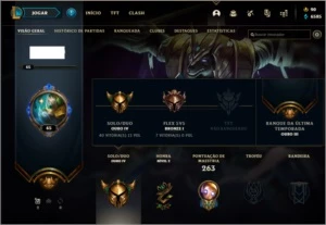 Conta Gold 4 - League of Legends LOL