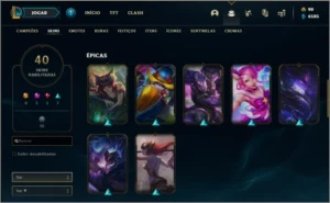 Conta Gold 4 - League of Legends LOL