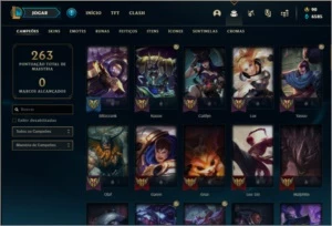 Conta Gold 4 - League of Legends LOL