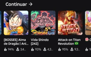 Conta Blox fruit com fruta limitada de evento - Roblox