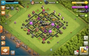 Vila CV 8 Full - Clash of Clans