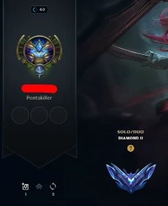 Conta Diamante Ii Main Katarina 25K Ea - League of Legends LOL
