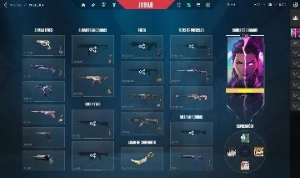 Conta Valorant | Sublime | Magipunk | Kuronami | Saqueador