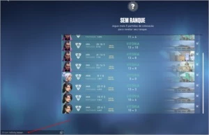 Conta com 10 vitorias e 0 derrotas. - Valorant
