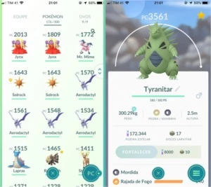 Vendo conta pokemon go lvl 30 instinct (12) + 3000 moedas - Pokémon