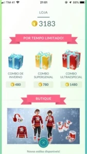 Vendo conta pokemon go lvl 30 instinct (12) + 3000 moedas - Pokémon