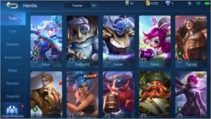 Conta lenda - Mobile Legends