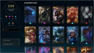 Conta League of Legends Season 03 RECHEADA LOL