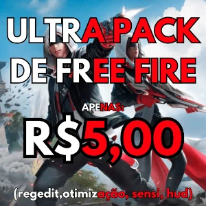 [Mais Vendido] Pack Free Fire (Ff) Regedits, Sensi, Hud, Etc