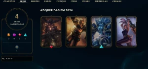 Continha Smurf Lvl 30 - League of Legends LOL