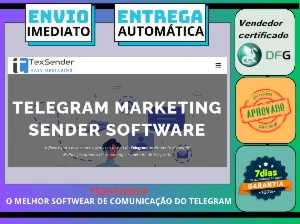 Texsender - O Melhor Softwear De Comunicação Telegram