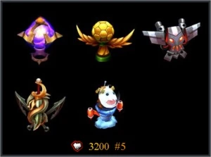 Conta League of Legends Ouro 5, 124 Skins e 105 campões LOL