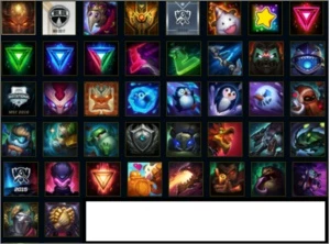 Conta League of Legends Ouro 5, 124 Skins e 105 campões LOL