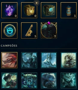 Conta Mestre Solo Duo Padrão Enjoy - League of Legends LOL