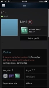Conta steam 17 anos - Counter Strike CS