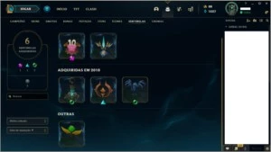 Conta de League of Legends Diamond 4 / 143 champs / 39 skins LOL
