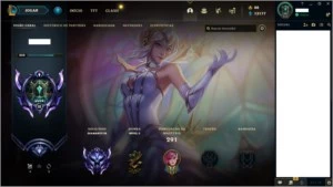 Conta de League of Legends Diamond 4 / 143 champs / 39 skins LOL