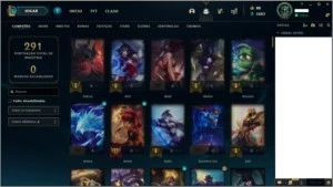 Conta de League of Legends Diamond 4 / 143 champs / 39 skins LOL