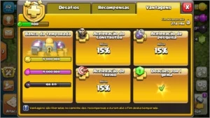 V= cv 10 recente com passe - Clash of Clans