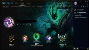 Conta League of Legends LOL