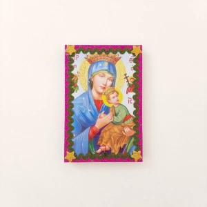Mini Quadro N. S. do Perpétuo Socorro - Artesanato e Personalizados