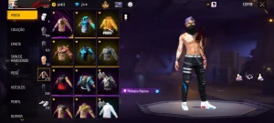 Conta Free fire com Angélicais e aura alada