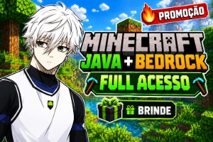 Minecraft Full Acesso | Java Edition | Bedrock Edition