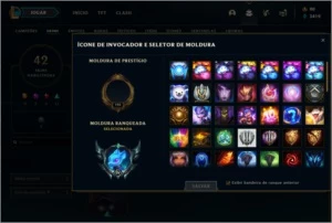Conta LOL platina 4 - League of Legends