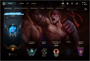Conta LOL platina 4 - League of Legends