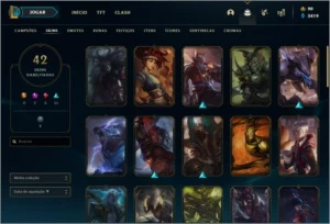 Conta LOL platina 4 - League of Legends