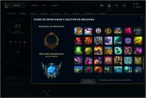 Conta LOL platina 4 - League of Legends