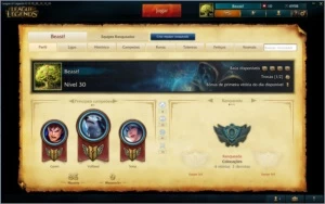 Conta Lv 30 - League of Legends LOL