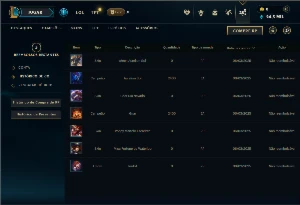 Ferro 4 com 30 Champs e 4 Skins + Honra 3 - League of Legends LOL