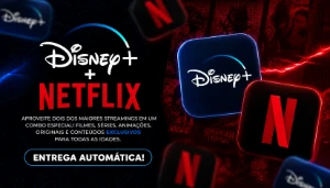 Disney Plus + Netflix - 30 Dias (Entrega Automatica)