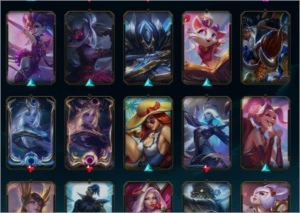 Conta Platina 1 com 183 skins, diamond iv na s10, 130 champs - League of Legends LOL